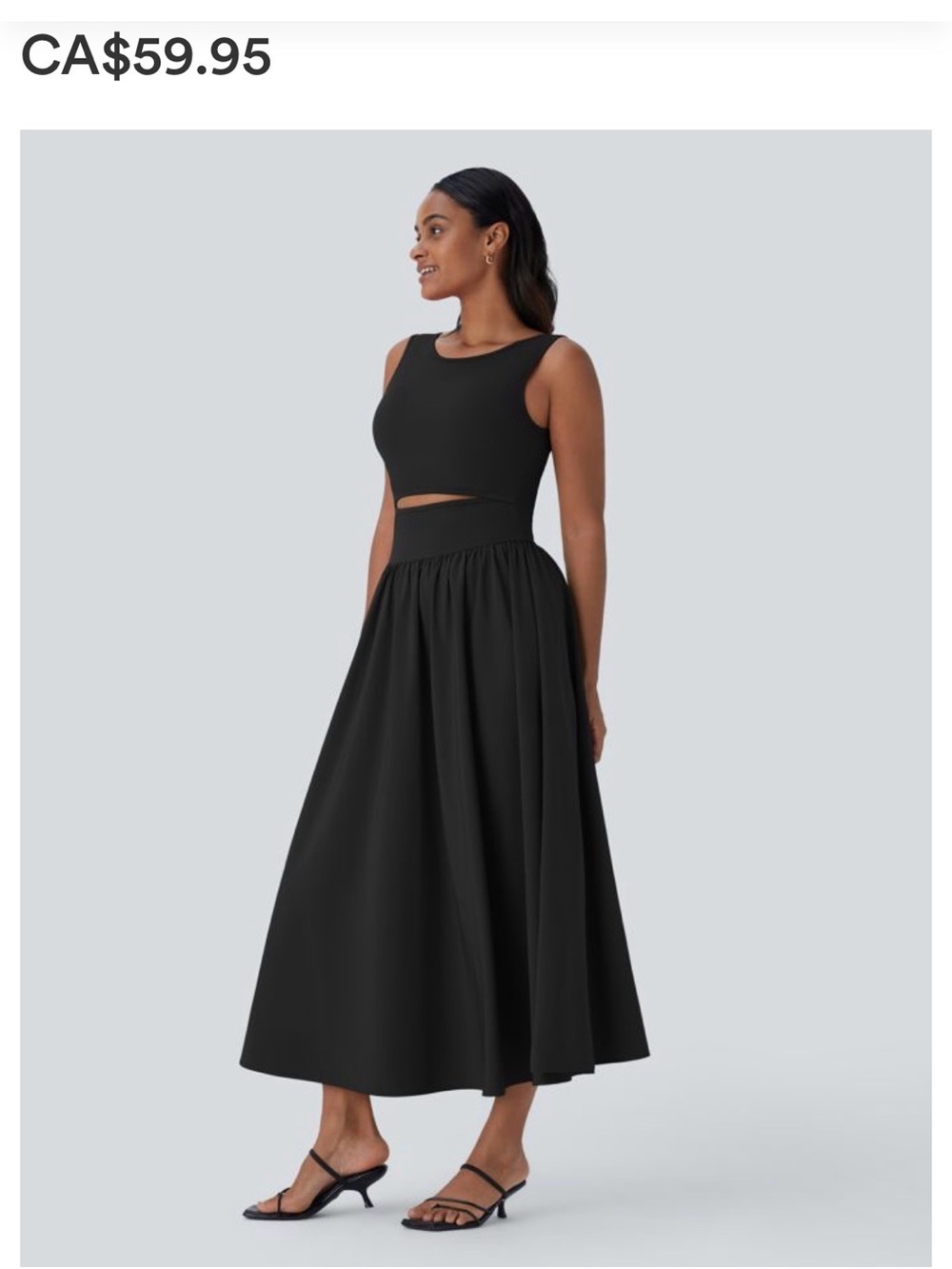 Halara Maxi Reversible dress